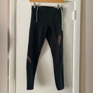 CW-X Black Compression Joint Support Running Leggings